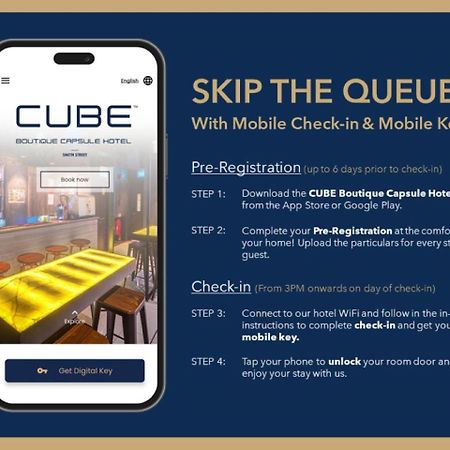 Cube Family Boutique Capsule Hotel At Chinatown Singapore Buitenkant foto