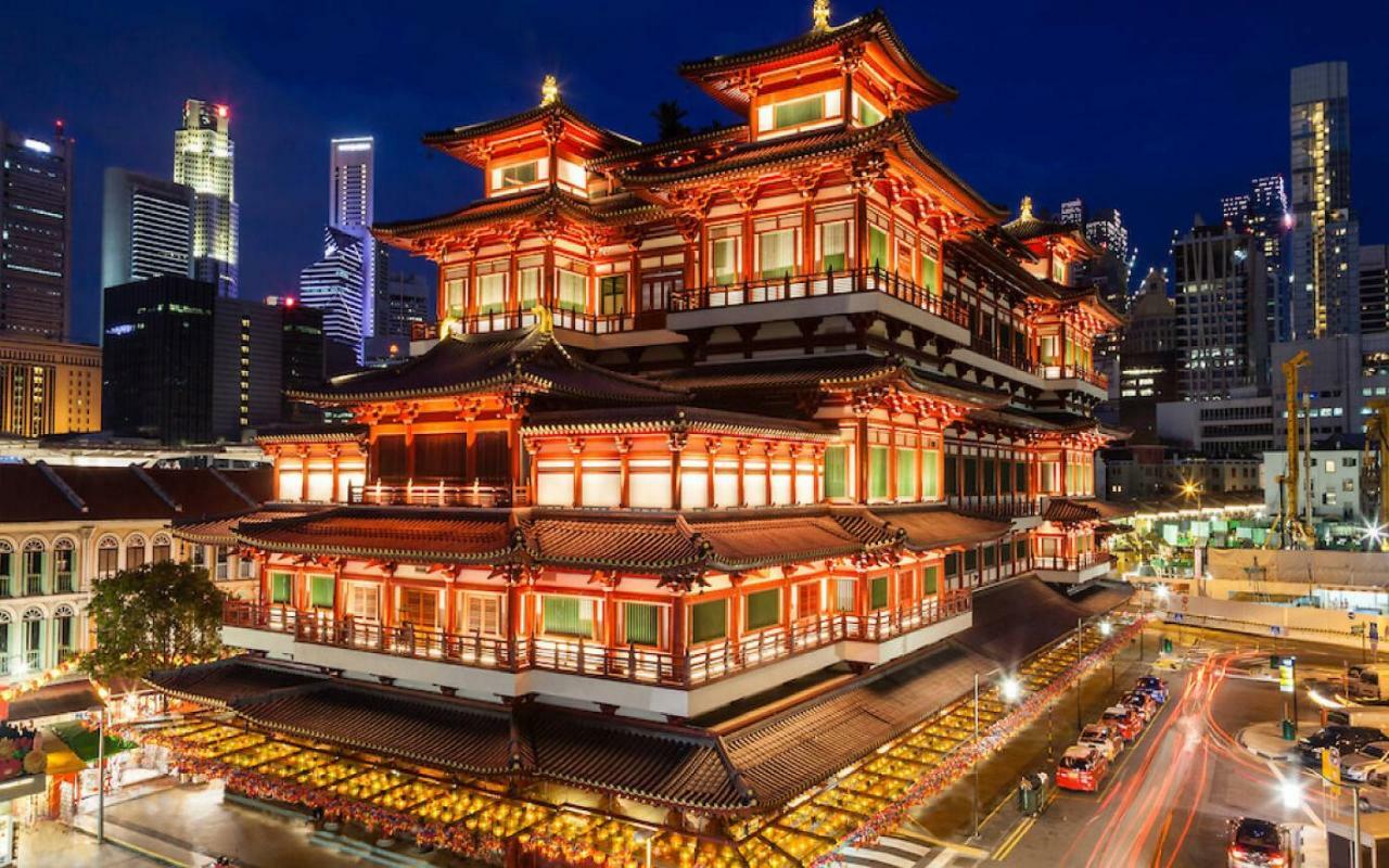 Cube Family Boutique Capsule Hotel At Chinatown Singapore Buitenkant foto