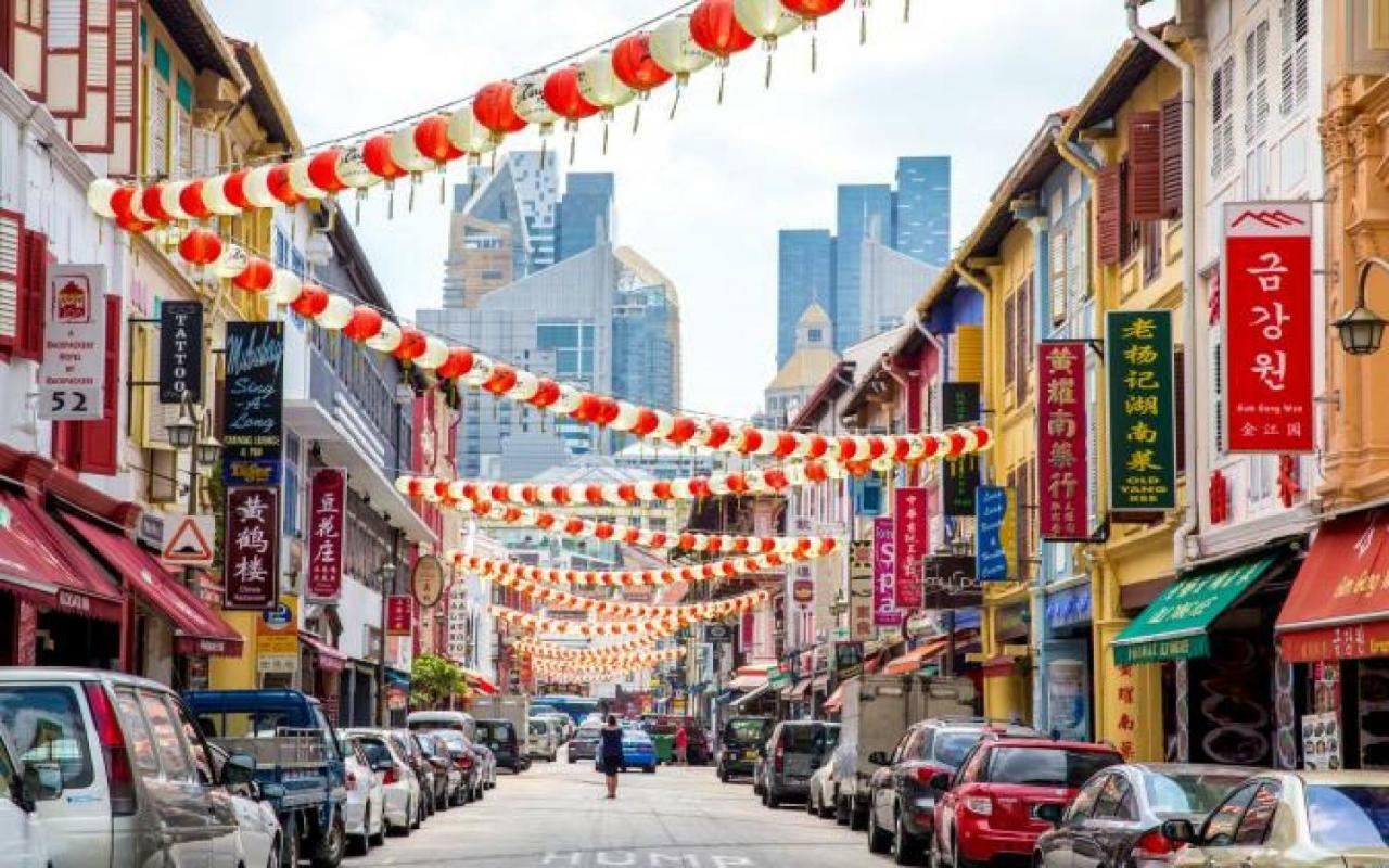 Cube Family Boutique Capsule Hotel At Chinatown Singapore Buitenkant foto